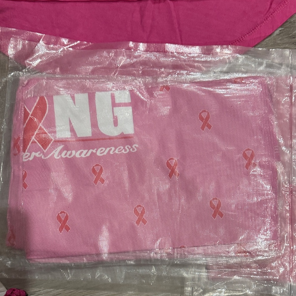 Pink Breast Cancer Awareness Pink Ribbon Set - Picture 10 of 14
